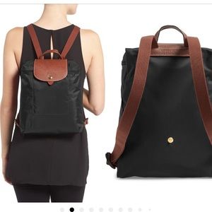 Longchamp Le Pliage Backpack Black